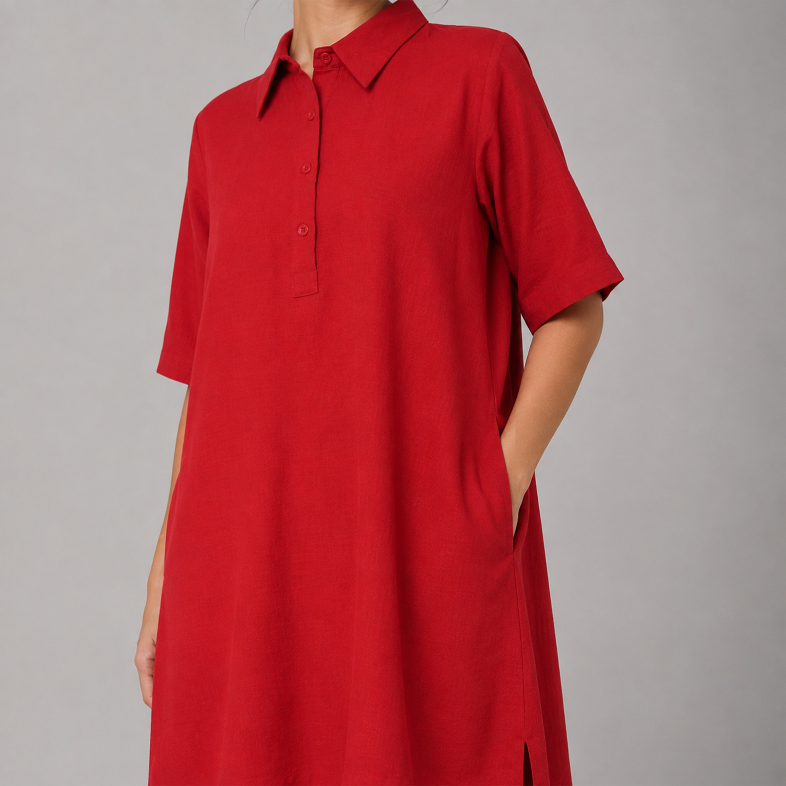 Red Statement Top