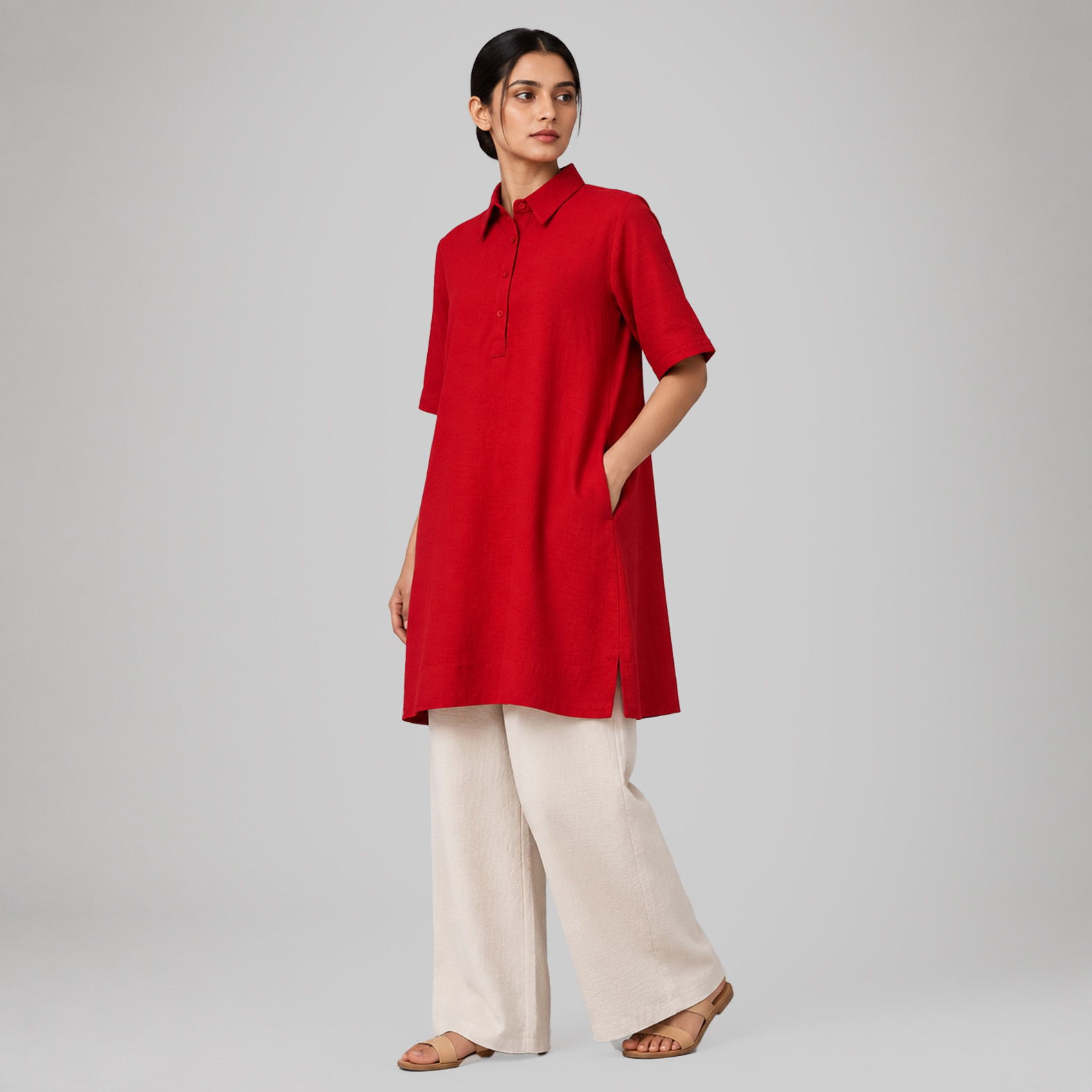 Red Statement Top