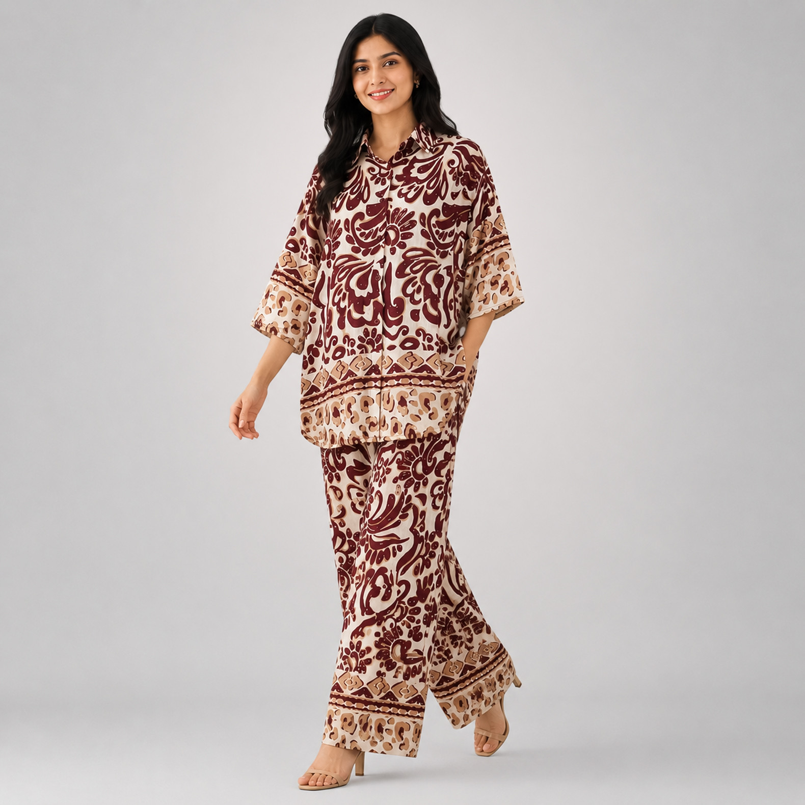Women's Premium Printed Co-Ord Set