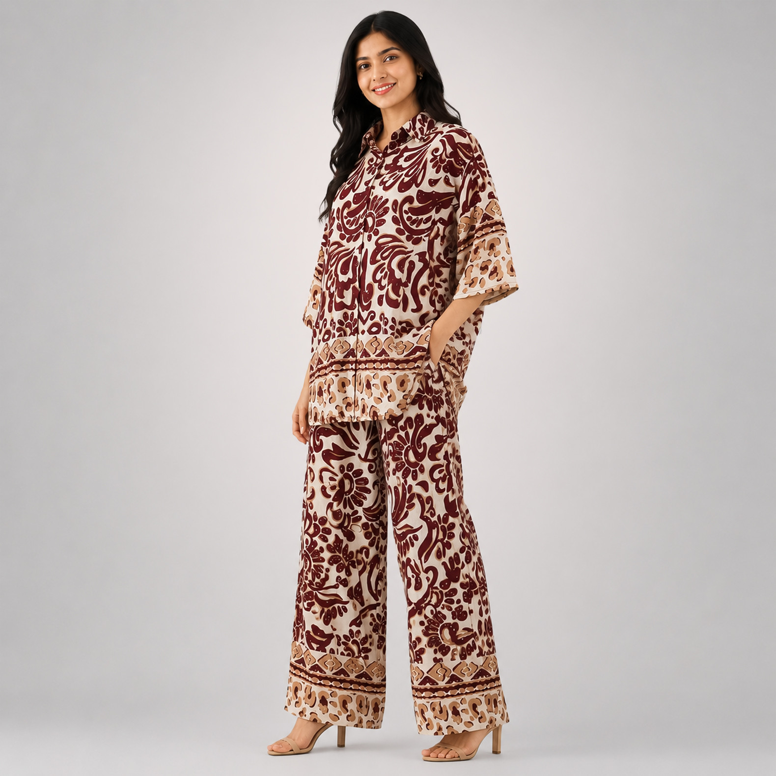 Women's Premium Printed Co-Ord Set